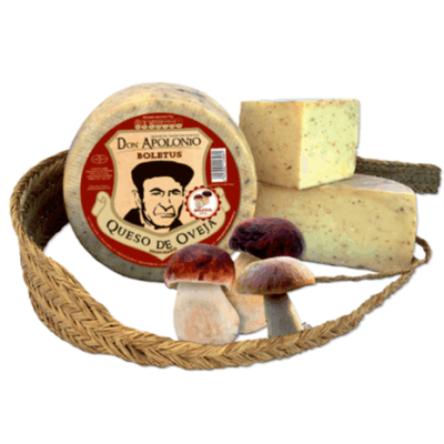 Queso de Oveja con Boletus. Don Apolonio