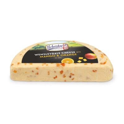 WENSLEYDALE CHEESE MANGO & ORANGE
